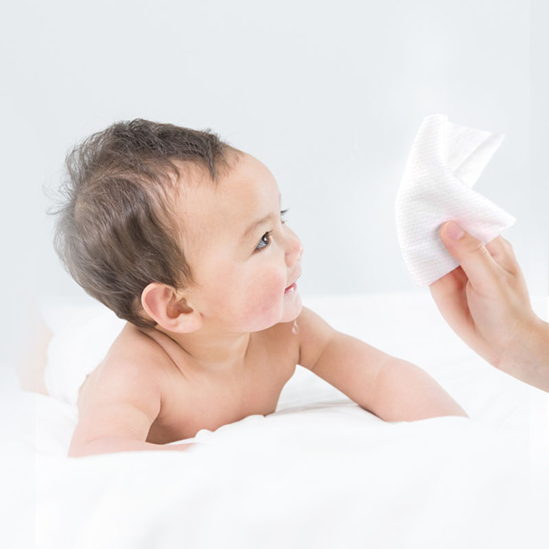 Lingettes à eau sensibles pour bébé de très grande taille, paquet rabattable